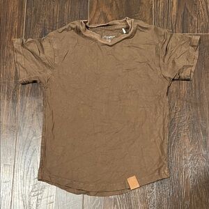 Little Bipsy Brown Short Sleeve Tee